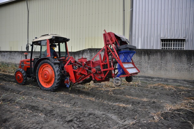 大蒜收穫機械整合應用 種植到收穫輕鬆又省工