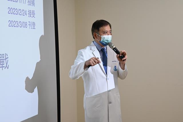 黃致錕院長表示，此次內臟異位縮胃曠腸手術太特別，國際論文投稿肥胖外科期刊，短時間便被刊登