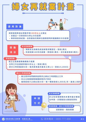 就業中心助6旬婦女安薪就業