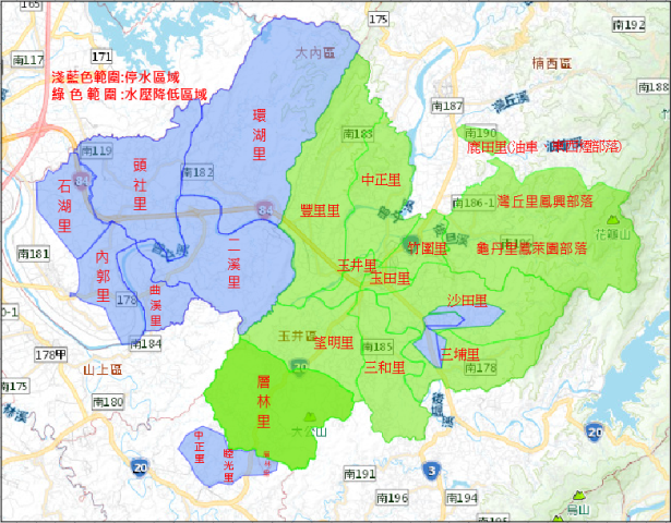 台南市4行政區112年11月2日起停水/壓降供水19小時