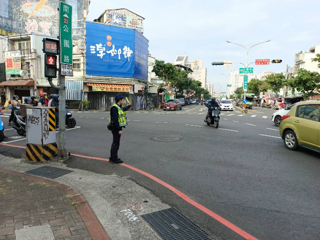 臺南市擴大試辦北區公園路 取消兩段式左轉