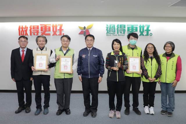 本府112年健康城市獎及海報獎市政獻獎大合照