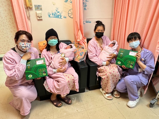 麻豆新樓醫院誕生3位元旦寶寶