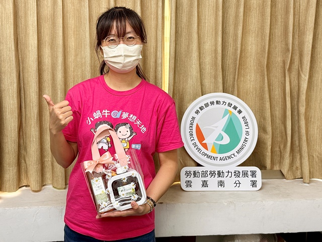 圖1.陳映棻投入協助智能障礙青年的行列，她認為非常有意義。65