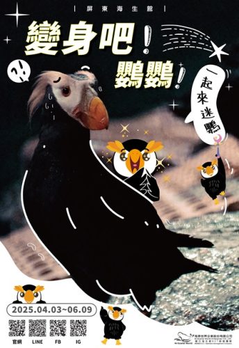 (圖)屏東海生館「變身吧！鸚鸚！」兒童連假FUN假趣！壽星專屬優惠，鸚鸚見面會熱鬧開跑！