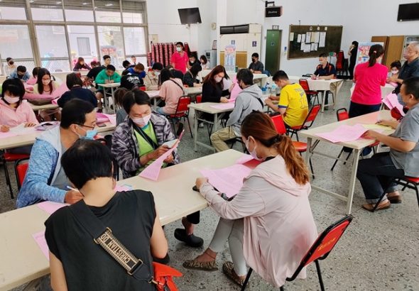 圖一：台南就業中心以往徵才照片供參