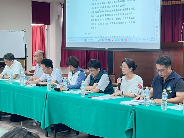 臺南市政府及嘉義縣政府與會共同研討方案