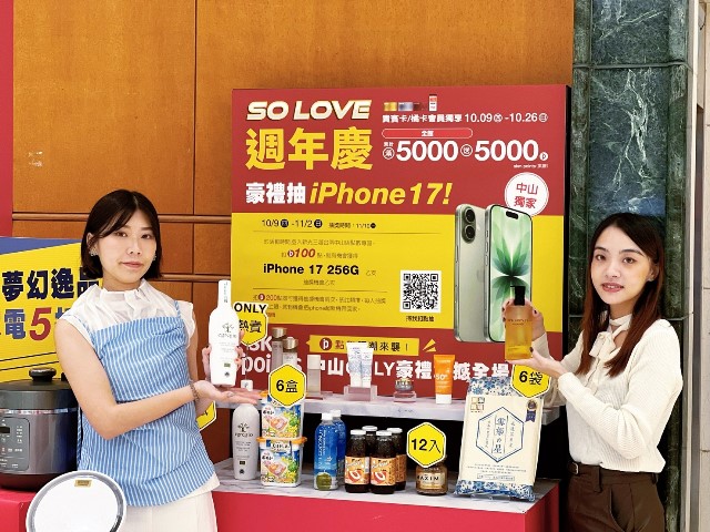 新光三越台南中山店週年慶1