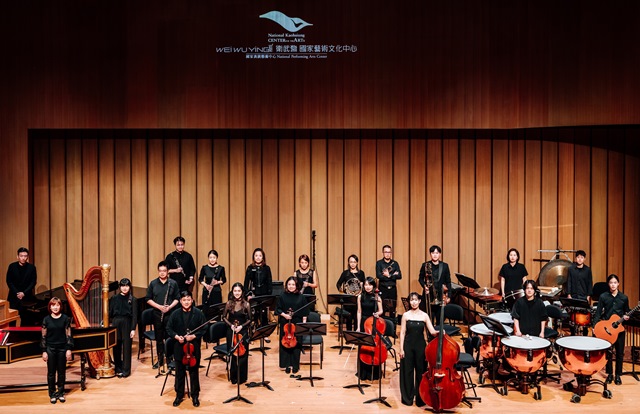 衛武營當代樂團團體照。攝影 陳建豪