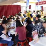 通傳_永康就業中心辦徵才，一早吸引不少民眾參與。