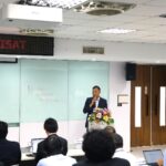 02南臺科技大學黃能富校長於研討會開幕典禮上致詞。