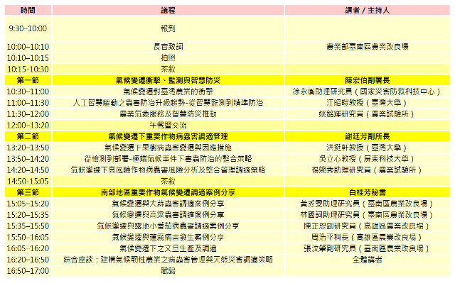 議程
